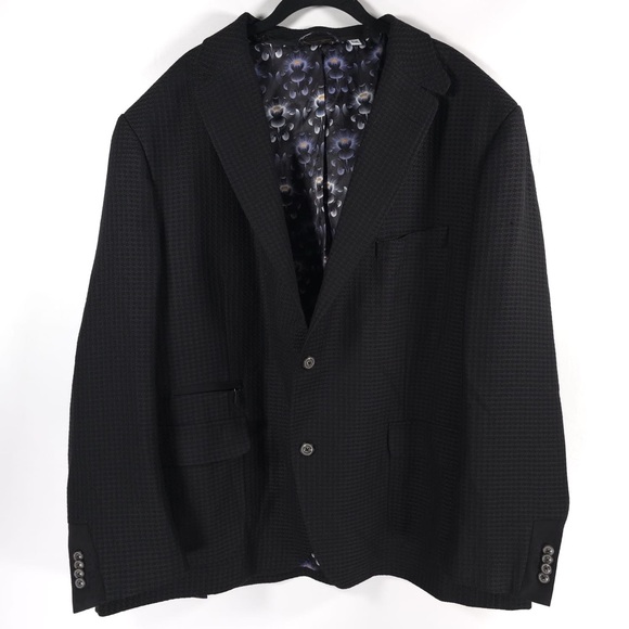 Robert‎ Graham WOOL Blend Uptown Sports Coat Blazer 2 Button Size 54B